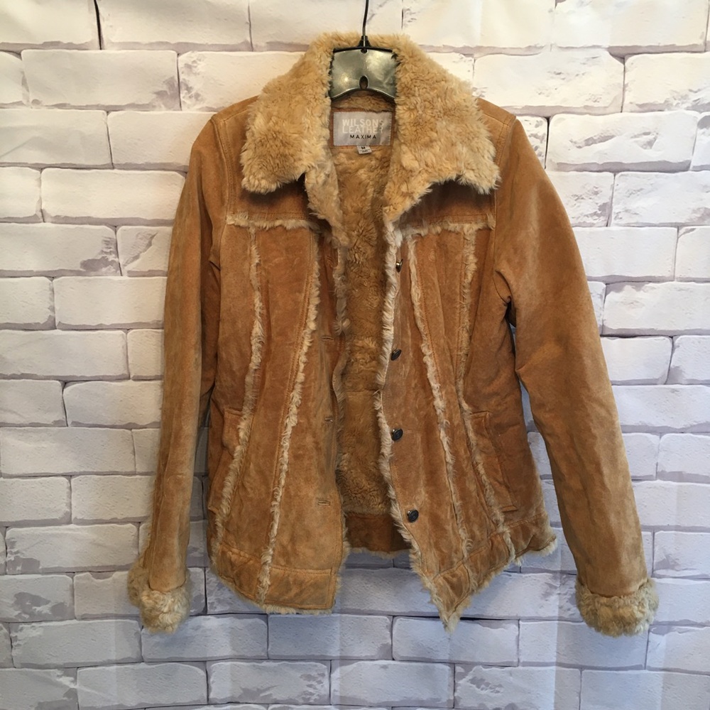 Wilsons Leather Shearling Jacket - image 2